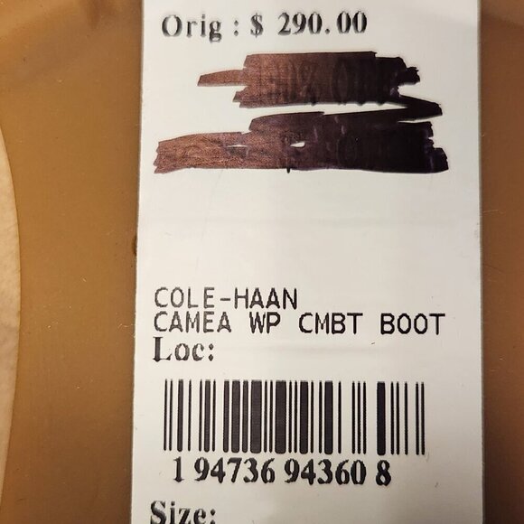 Cole Haan Camea Combat Boots. NWT. Size 6.5 - Picture 7 of 11
